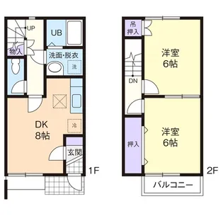 ラポールIWAIの間取り