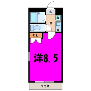 プライマリーレジデンス行田市駅前(行田市栄町)【2階】の間取り