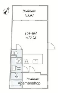 trias257【1階】の間取り
