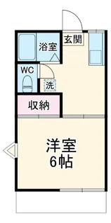 第二カトレアハイツ【2階】の間取り