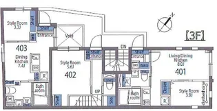 東京都世田谷区若林4【マンション】の外観
