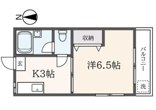 メゾンアンドウ【1階】の間取り