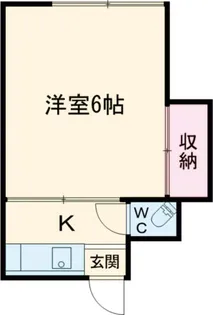 第二平和荘【1階】の間取り