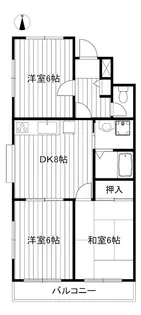 ワルトハウス【1階】の間取り