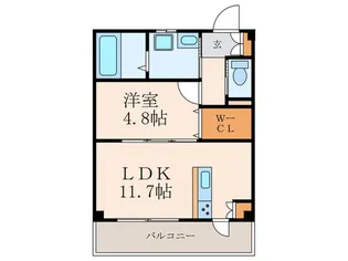 レグラン【1階】の間取り