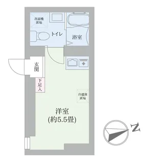 Delfino【2階】の間取り
