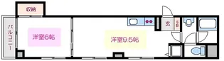 メゾンド錦糸町【4階】の間取り
