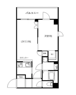 天王町ガーデンテラス【5階】の間取り