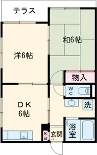 エーデルハイムA【1階】の間取り