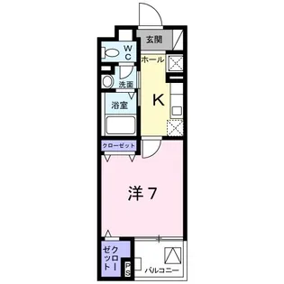 セレノ・コリーナ・ダイマチ【4階】の間取り