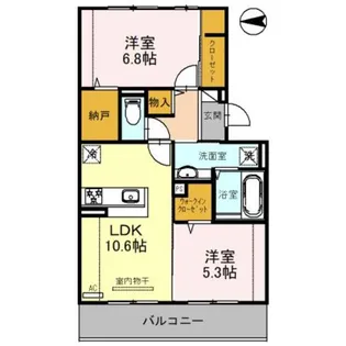 Droom嵯峨嵐山【3階】の間取り