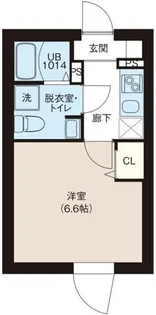 レピュア町屋レジデンスII【1階】の間取り