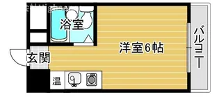 プレアール都島III【2階】の間取り