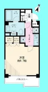 日神デュオステージ仲池上【1階】の間取り