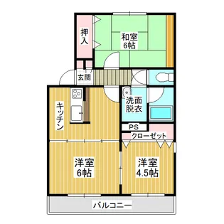 アルバート【1階】の間取り