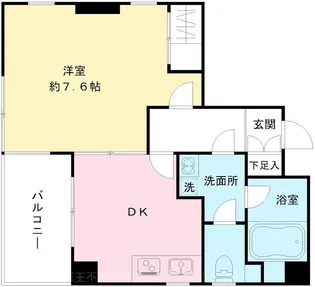 アルグリーン久我山【4階】の間取り