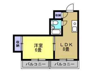 パークス熊谷【9階】の間取り