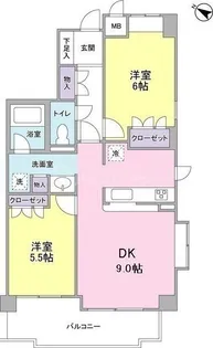 コートメドウ【3階】の間取り