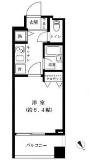 シンシア本郷東大前【5階】の間取り