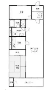 大久保ハウス【5階】の間取り