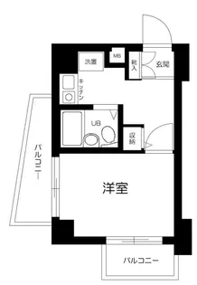 プレール東麻布【2階】の間取り
