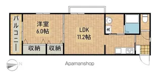 Cinq Avenue(サンクアヴェニュー)【1階】の間取り