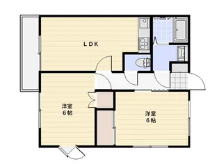アイマンション【3階】の間取り