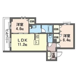 テールソレイユ【3階】の間取り