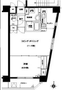 レグノ・ティーダ東京イースト【2階】の間取り