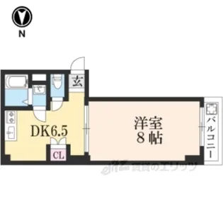 FORCENISHIKI【3階】の間取り