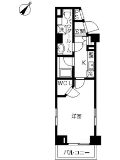 スカイコート板橋参番館【5階】の間取り