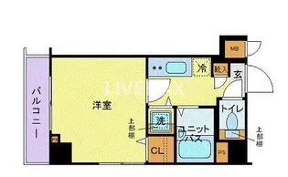 トーシンフェニックス八丁堀【3階】の間取り