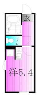 コンフォート北綾瀬【2階】の間取り