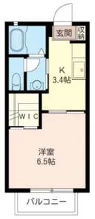 シルフィーA【2階】の間取り