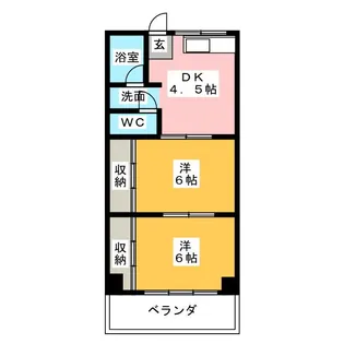 グリーンコーポラス【3階】の間取り