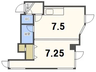 アクトビル【3階】の間取り