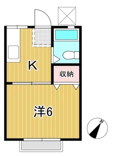 戸崎スチューデンツハウスB【2階】の間取り