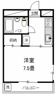 ファインハイツ【1階】の間取り