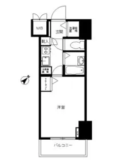 フェニックス初台弐番館【2階】の間取り