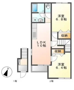 アネックス・ネオ【2階】の間取り