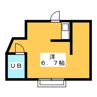 丸山アパート【1階】の間取り