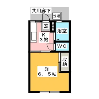 コーポ北島【2階】の間取り
