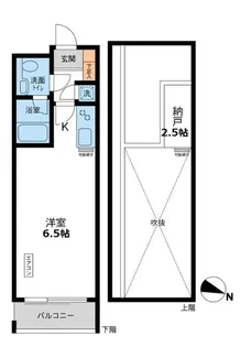 CASSIA目黒【5階】の間取り