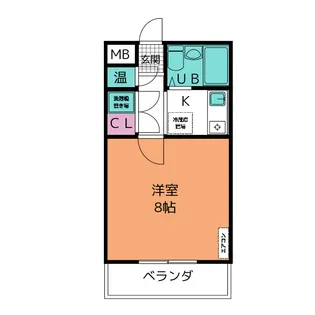 フォレストーン88【3階】の間取り