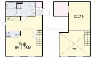 プリマガーデン岡山 壱番館【1階】の間取り