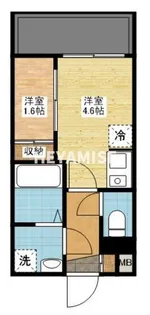 modern palazzo 長崎North【4階】の間取り