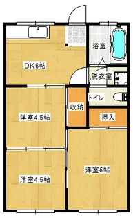 長友平四郎アパート【1階】の間取り