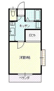山形県山形市前田町【アパート】の間取り