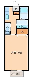 パロス四町目【2階】の間取り