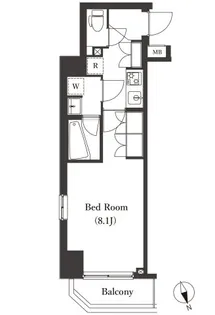 東京都大田区大森西7【マンション】の間取り